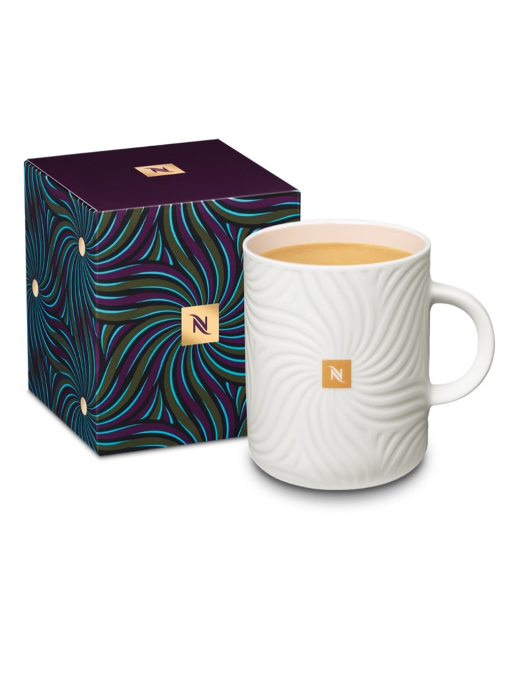 NIB Nespresso Limited Edition Festive Coffee Mug